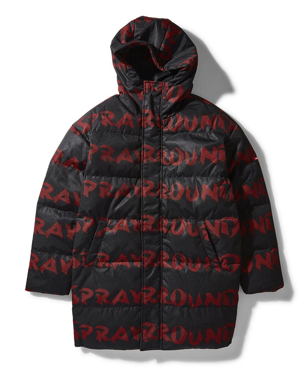 SG GRAFFITI PUFFER JACKET BLACK
