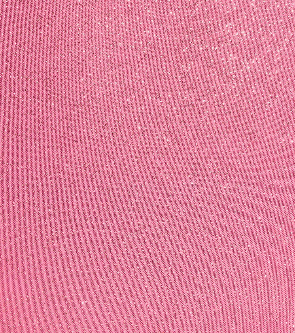 See Me Shining Glitter Off-The-Shoulder Mini Dress