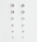 Cubic Zirconia Studs Set