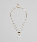 Delicate Charm Layered Necklace