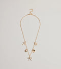 Adorably Glam Multi Charm Necklace