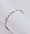 Timelessly Luxe Rhinestone Memory Wire Bracelet
