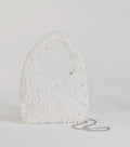 Timeless Chic Beaded Faux Pearl Handbag