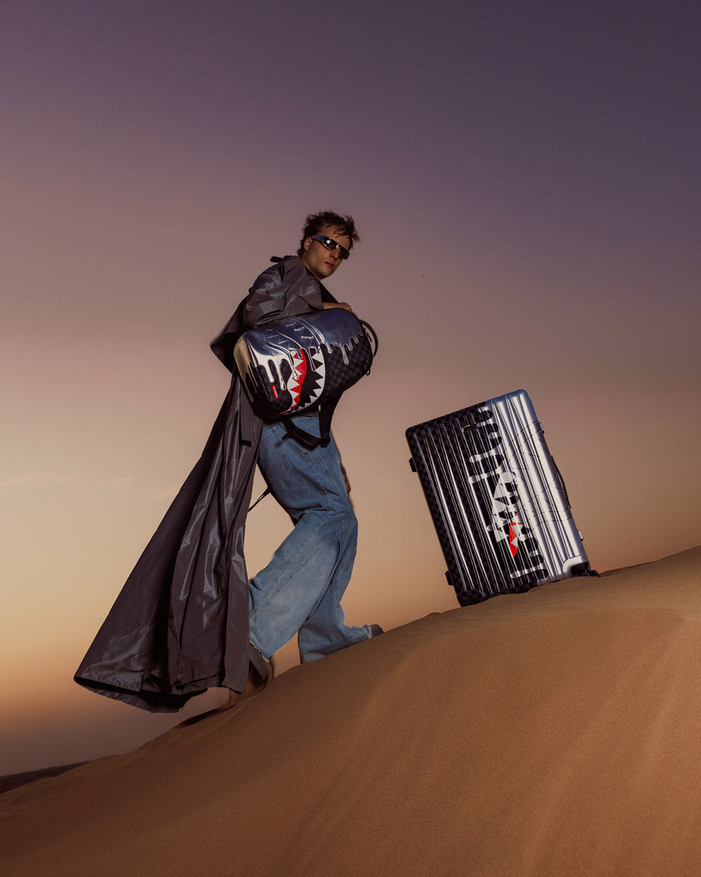 CHROME SPECTRE FULL-SIZE LUGGAGE