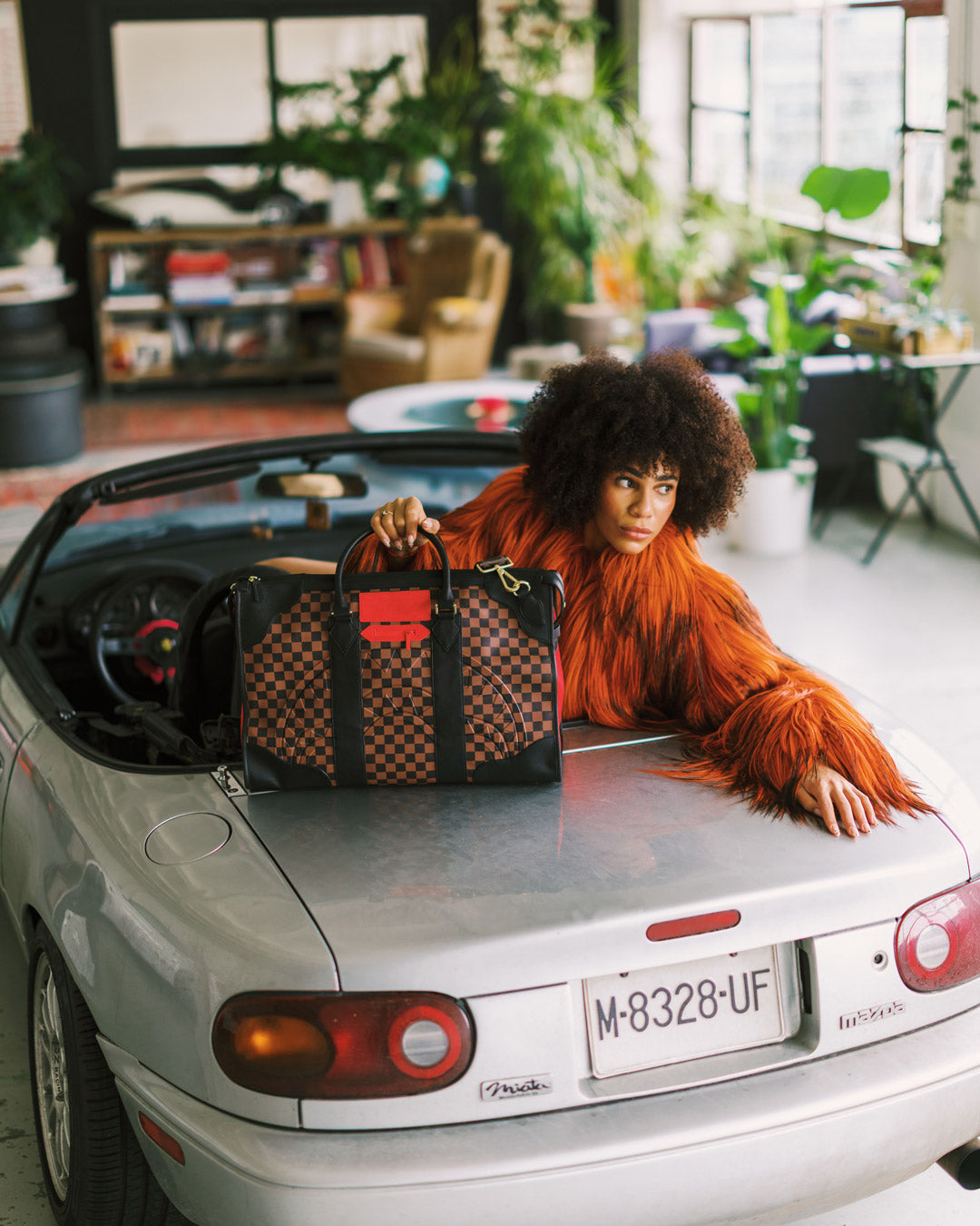 KATANA CHECK BOSS PYRAMID DUFFLE