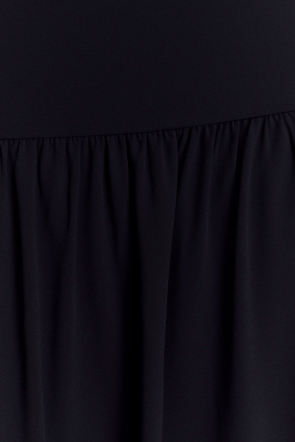 Georgina Chiffon Midi Dress - Black