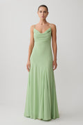 Aurelia Chiffon Maxi Dress - Sage