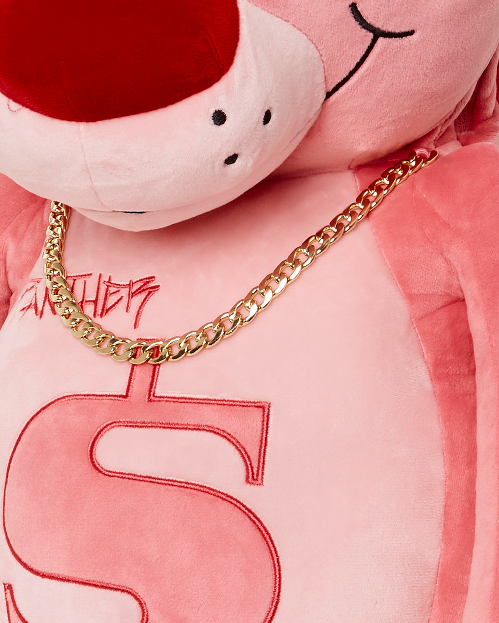 PINK PANTHER UP TO NO GOOD TEDDY BEAR BACKPACK