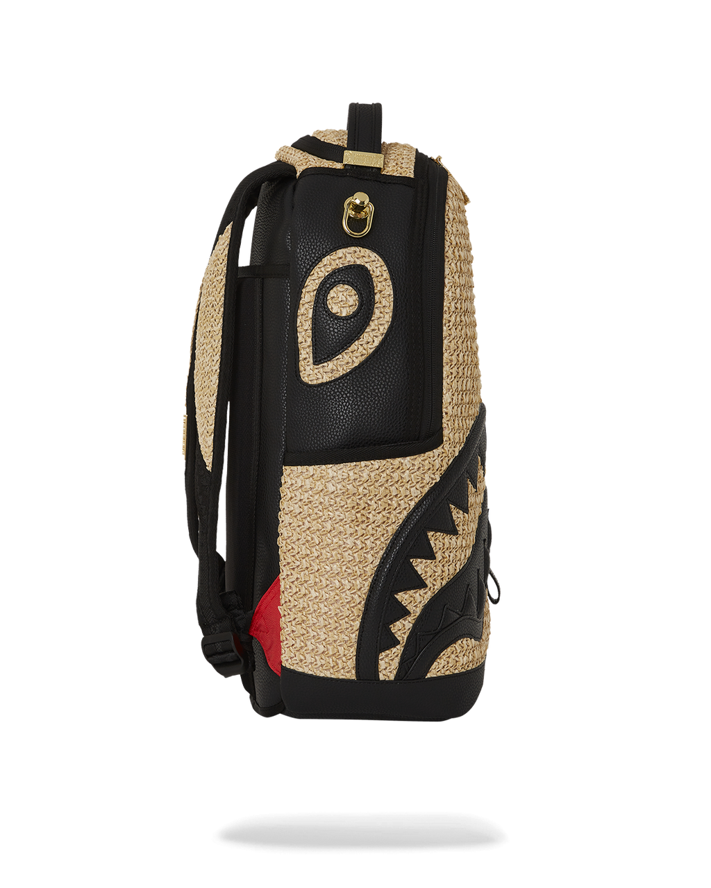 RAFFIA PALM BACKPACK