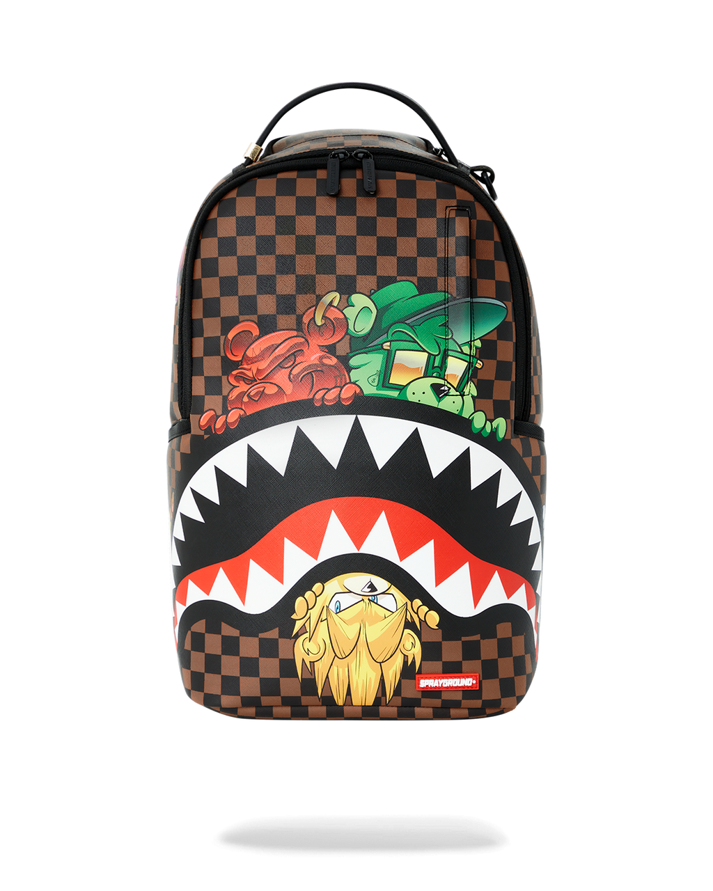 SHARKS IN PARIS CHARACTERS SNEAKIN BACKPACK (DLXV)