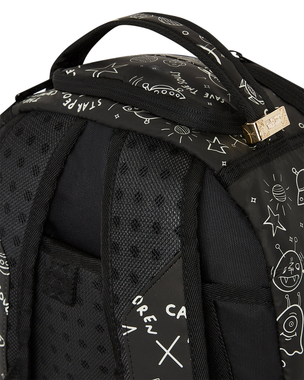 GLOW THE SPACE BACKPACK (GLOW IN THE DARK EFFECT)
