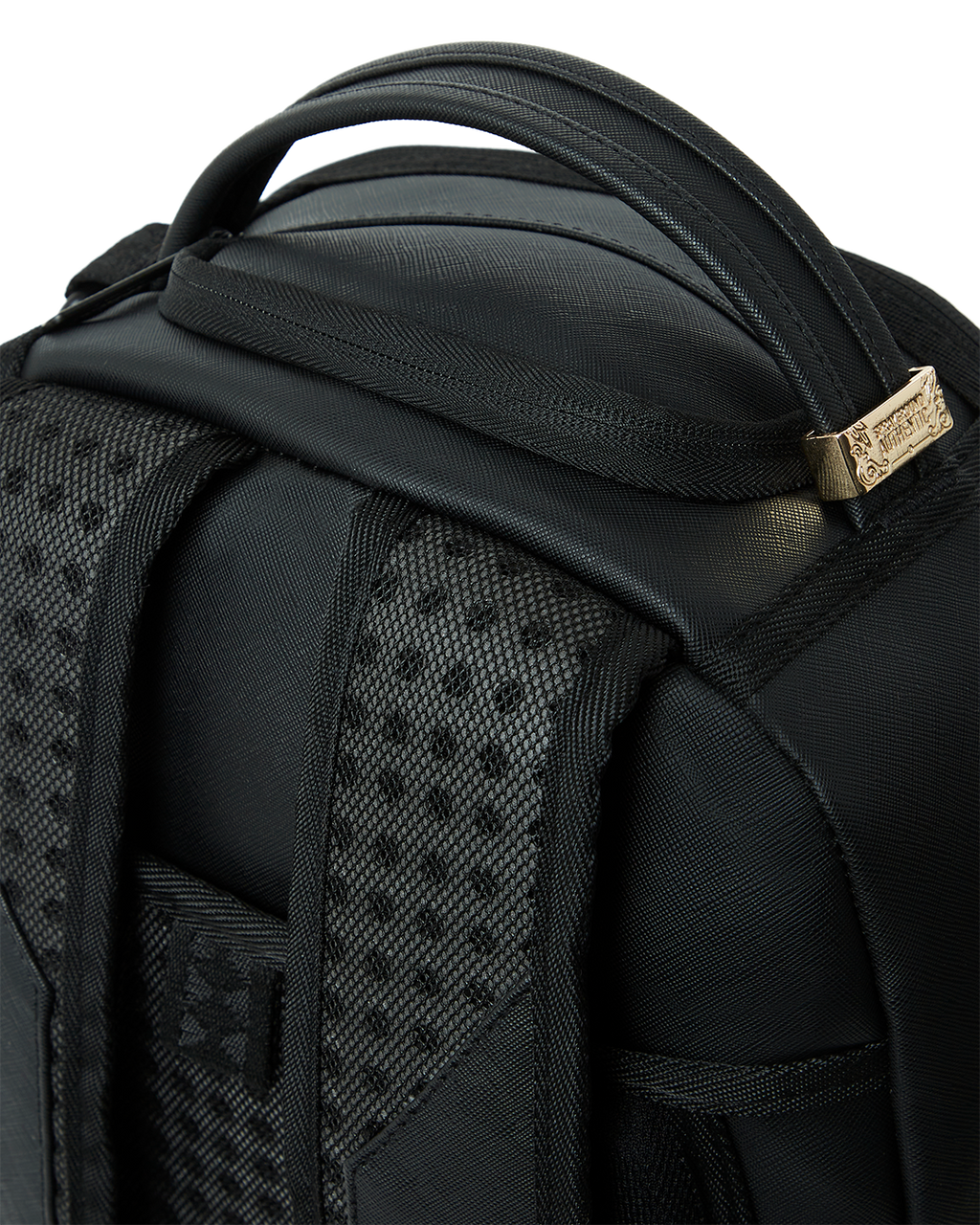 SHARK CENTRAL (BLK ON BLK) BACKPACK (DLXV)