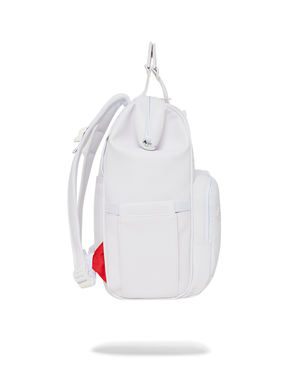 HEAVY METAL SHARK WHITE OUT BIZ TOP OPENER BACKPACK