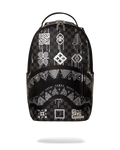 AFRICAN INTELLIGENCE 9 POWER GLYPHICS BACKPACK - SANDFLOWER COLLAB