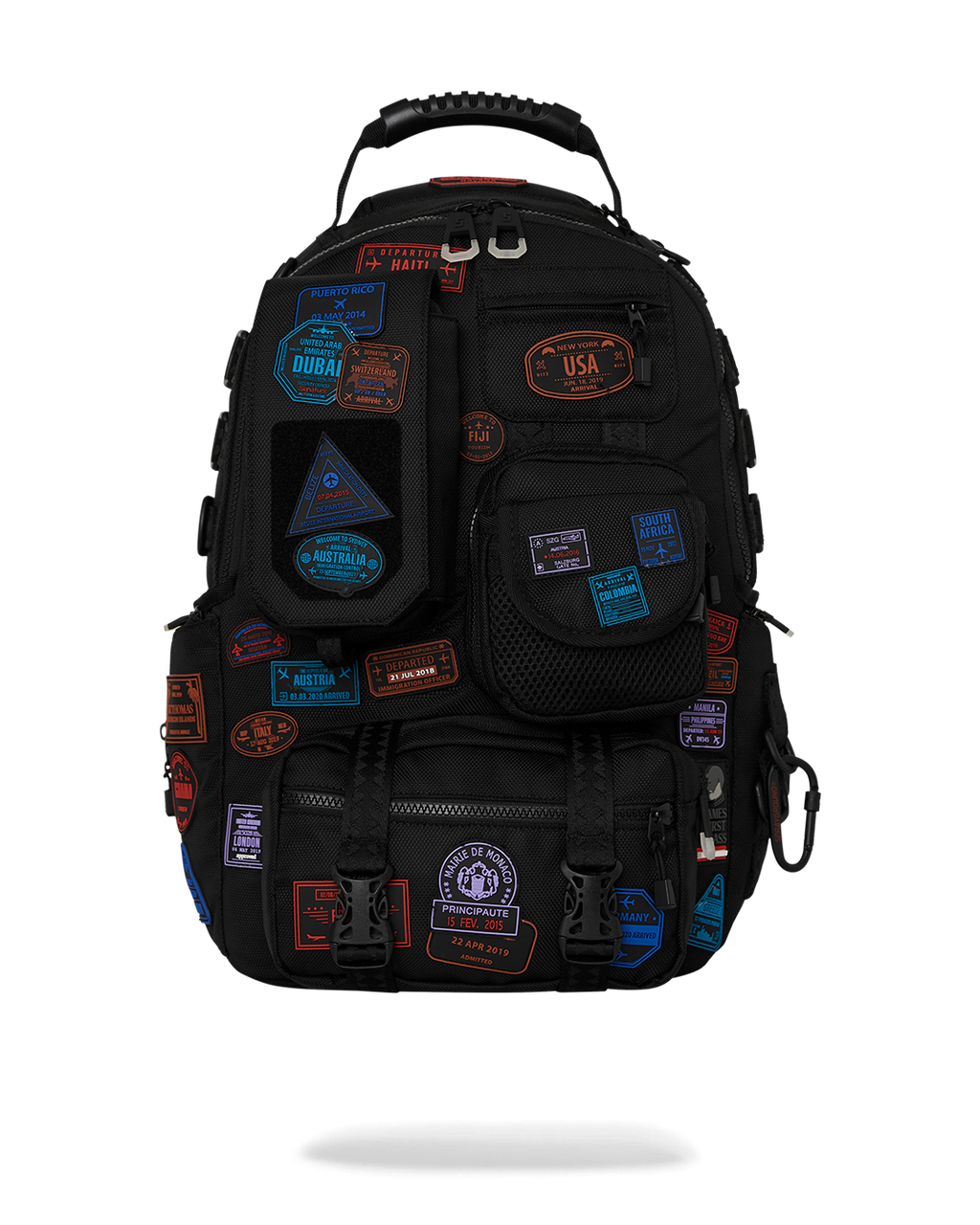 JAMES FIRST CLASS I GOT THESE STAMPS BACKPACK