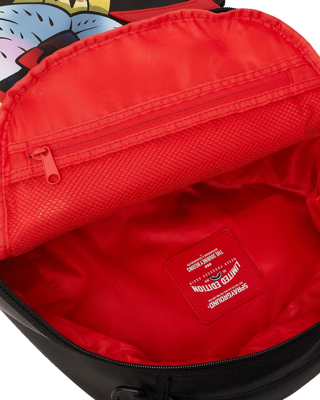 FEEDING FRENZY SIDE BITE BACKPACK