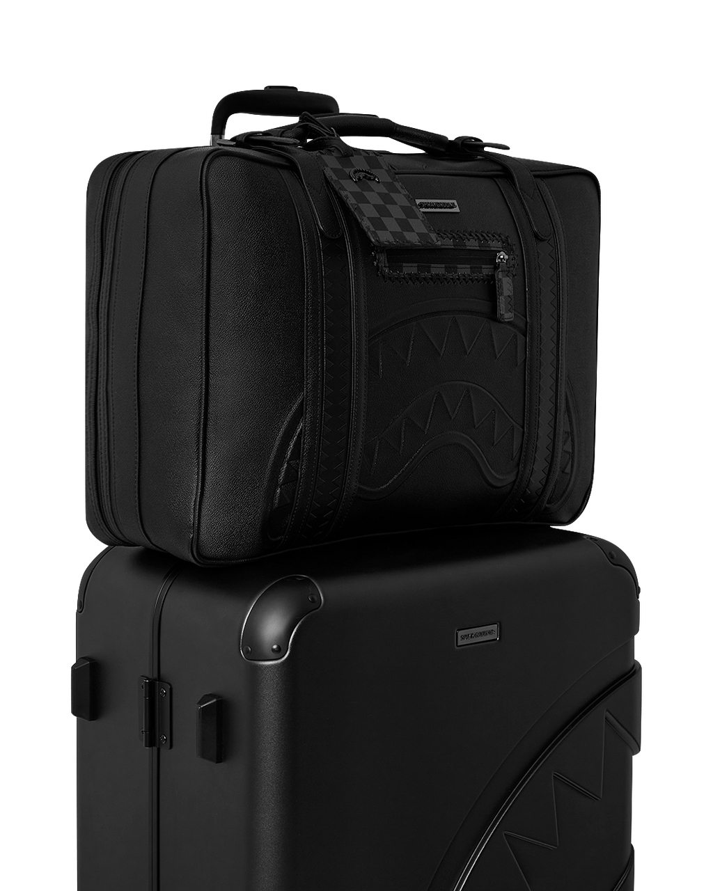 REALITY CHECK VINTAGE HANDHELD CARRY-ON CONVERTS TO BACKPACK