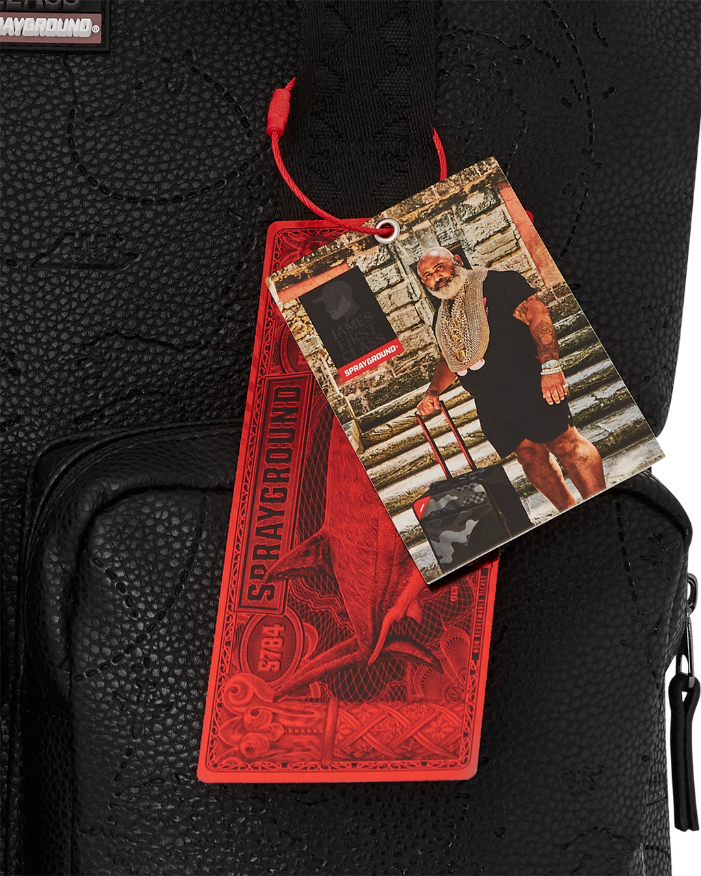 JAMES FIRST CLASS TYCOON TRAVELER CROSSOVER MESSENGER BAG