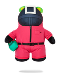 SQUID GAME COLLAB PINK SOLDIERS BEAR BACKPACK