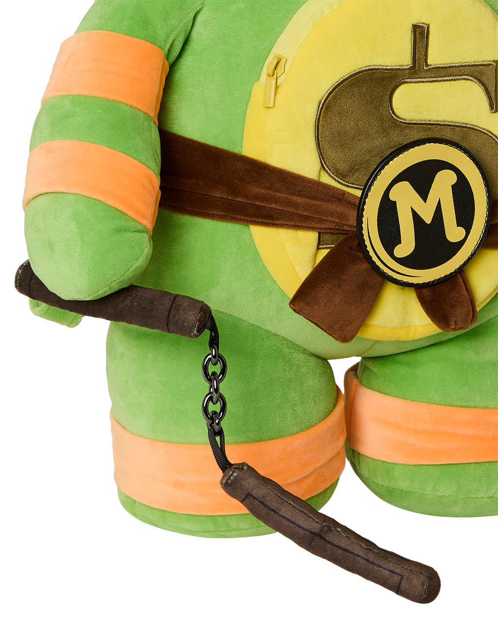 TMNT MICHAELANGELO MONEYBEAR BACKPACK