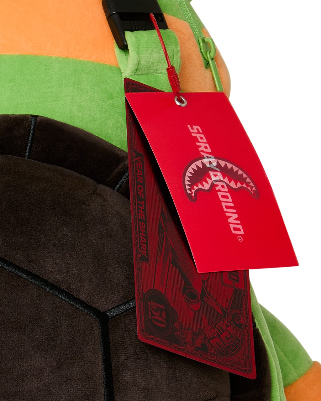 TMNT MICHAELANGELO MONEYBEAR BACKPACK