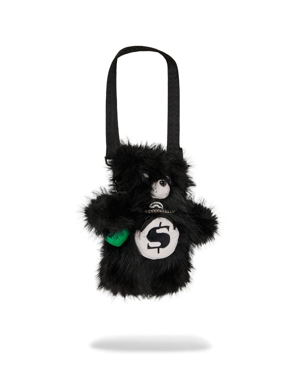 FURZILLA SHARK (NIGHT) BEAR CUB CROSSBODY