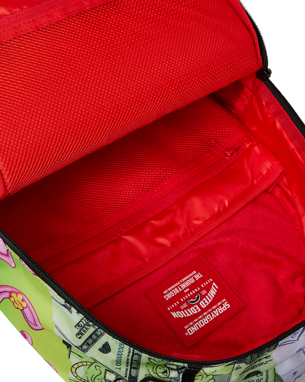 MEAN MONEY COLLAGE BACKPACK