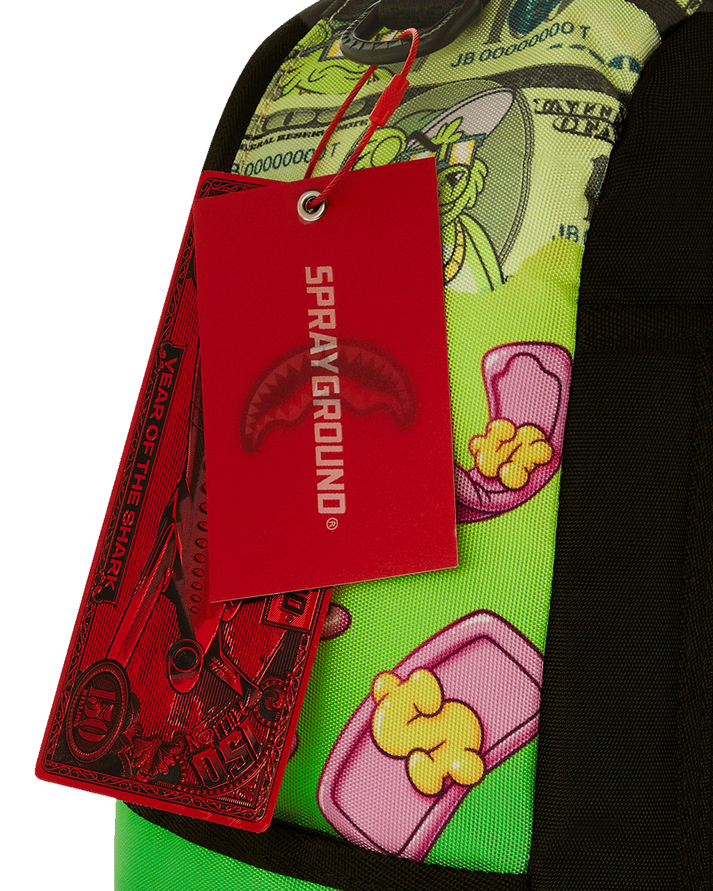 MEAN MONEY COLLAGE BACKPACK