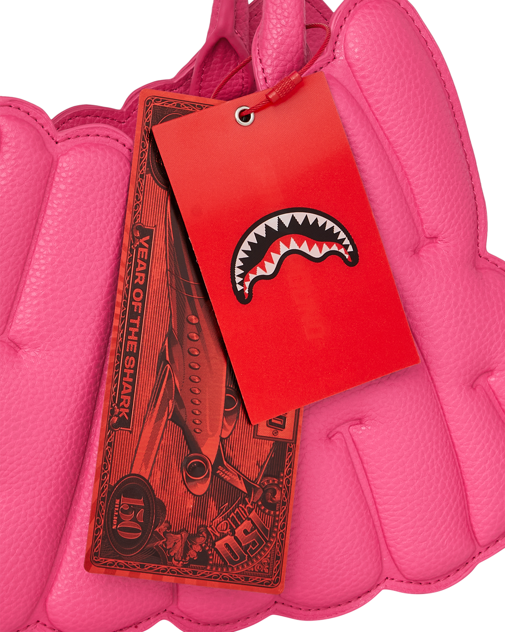 PINK POP SHARK BUBBLE HANDBAG
