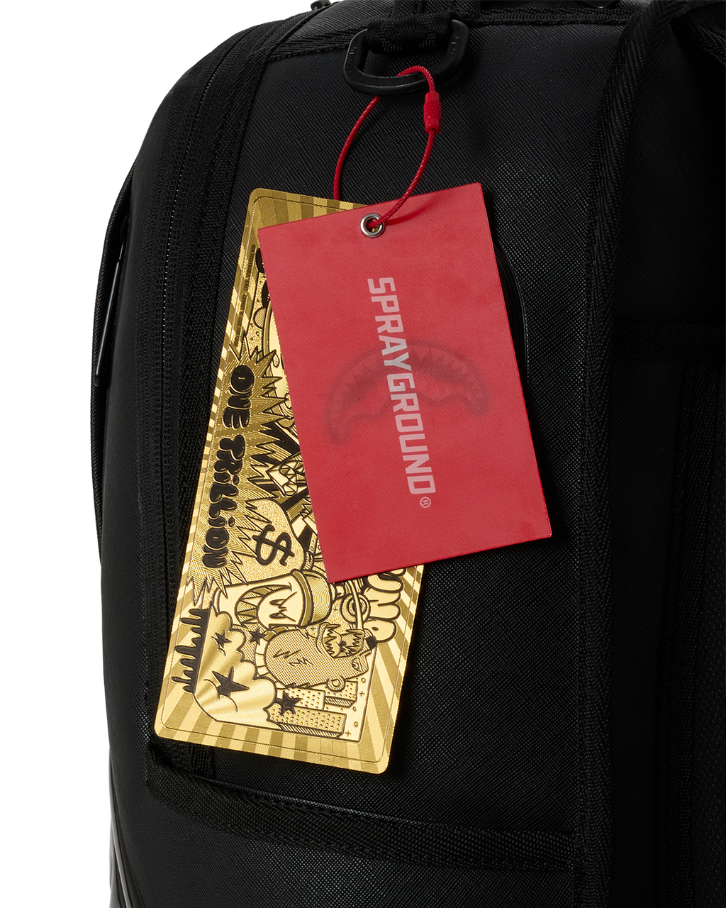 GLOSSY BOSSY - BLK METALLIC BACKPACK