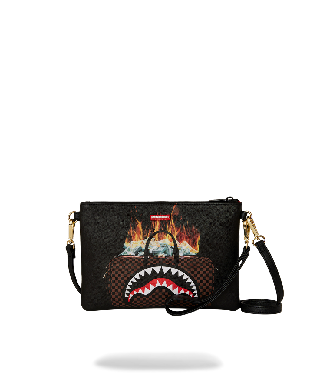 MONEY BAG DOUBLE TAKE CROSSOVER CLUTCH