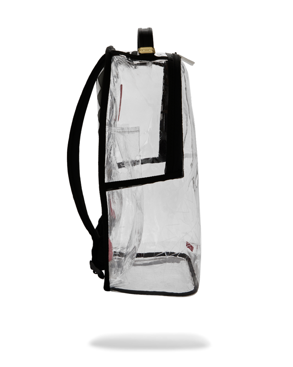 FULLY CLEAR EMBOSSED BOSS BACKPACK