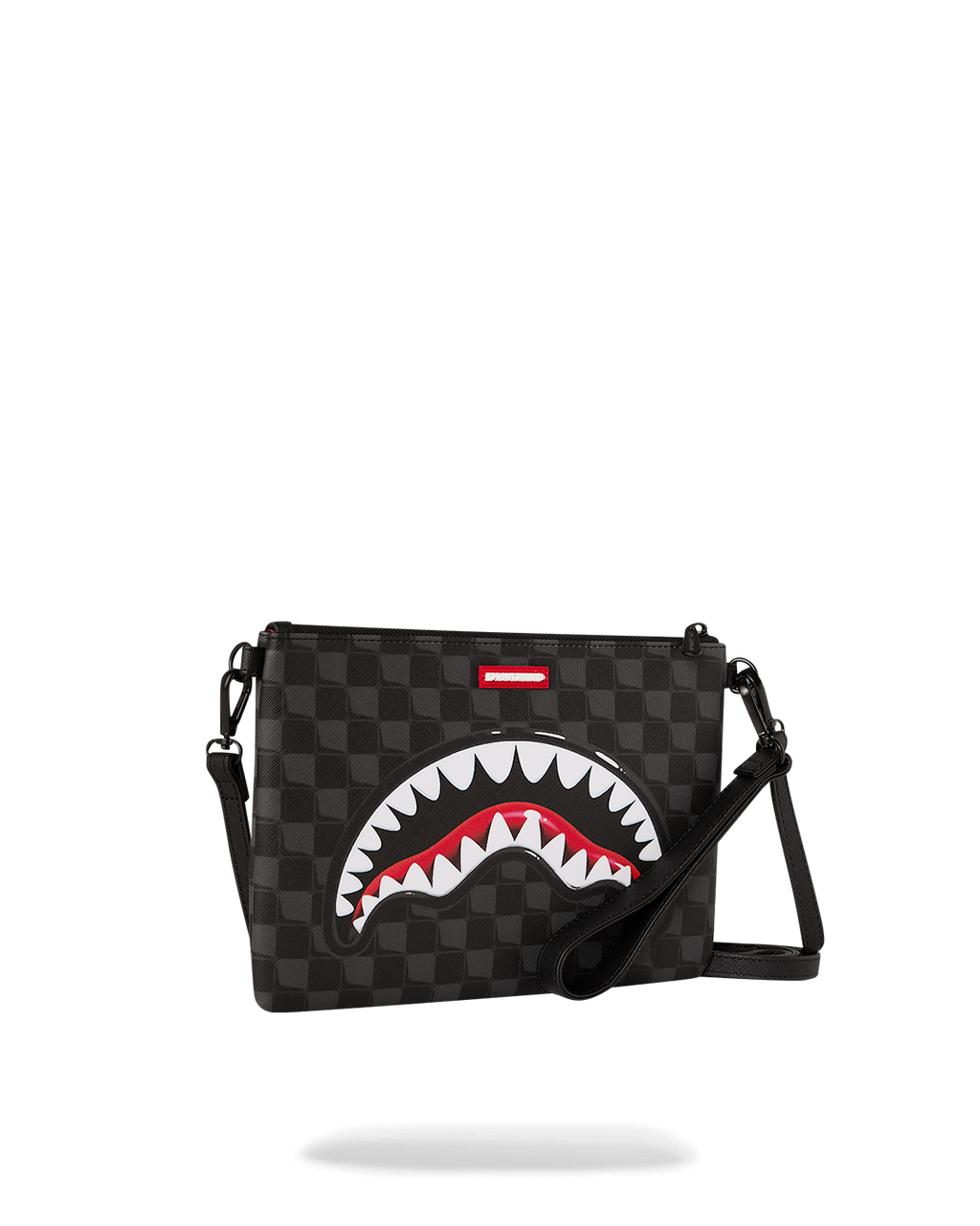 SHARKS IN PARIS HYPER PUFF CROSSOVER CLUTCH