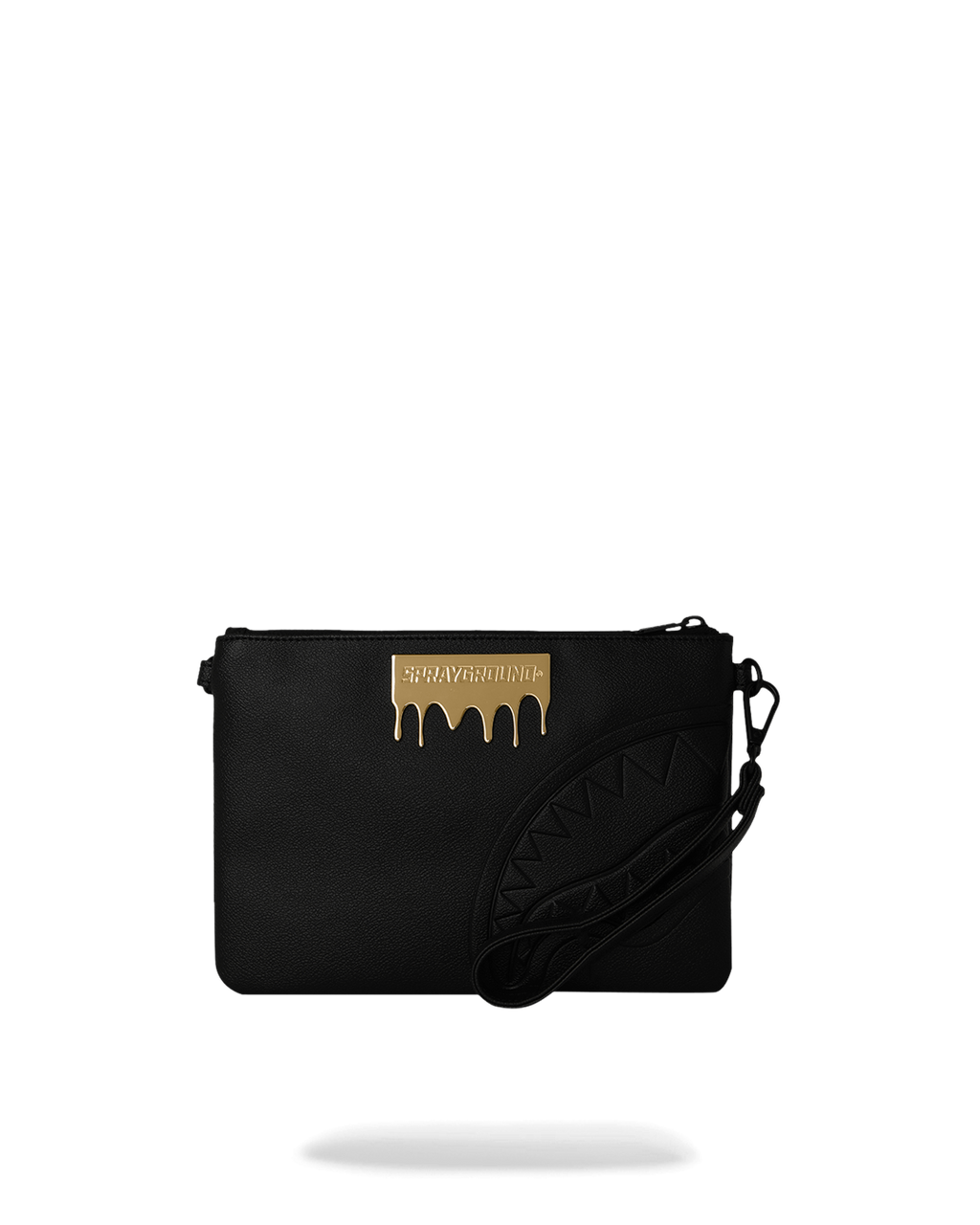 GOLD BRICK DRIP CROSSOVER CLUTCH