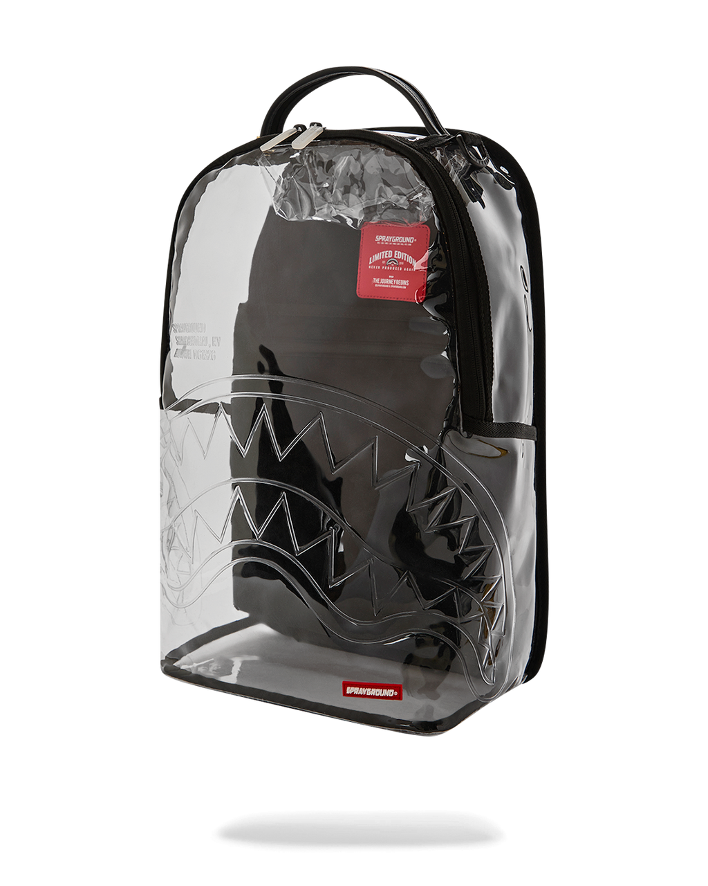 SHARK CENTRAL - CLEAR BACKPACK