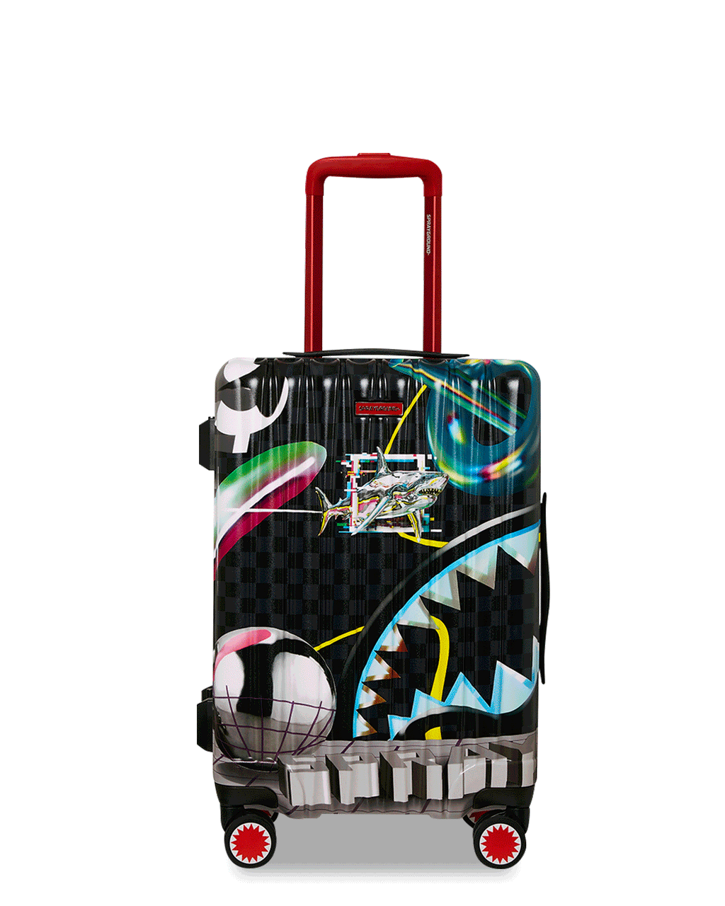 MIND TRIP SHARK DOSE SHARKNAUTICS HARDSHELL CARRY-ON LUGGAGE