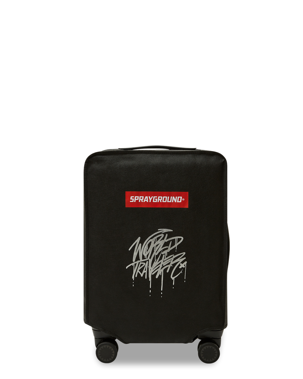 REALITY CHECK SHARKITECTURE CARRY-ON JETBLACK LUGGAGE (GUNMETAL HARDWARE)