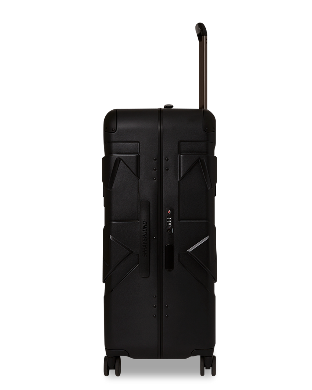 REALITY CHECK SHARKITECTURE FULL-SIZE JETBLACK LUGGAGE (GUNMETAL HARDWARE)