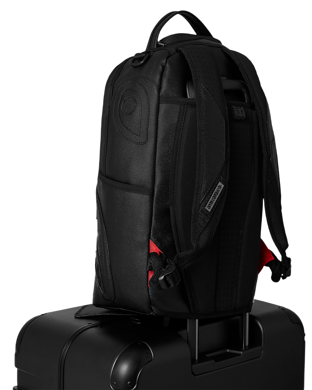 REALITY CHECK SHARKITECTURE FULL-SIZE JETBLACK LUGGAGE (GUNMETAL HARDWARE)