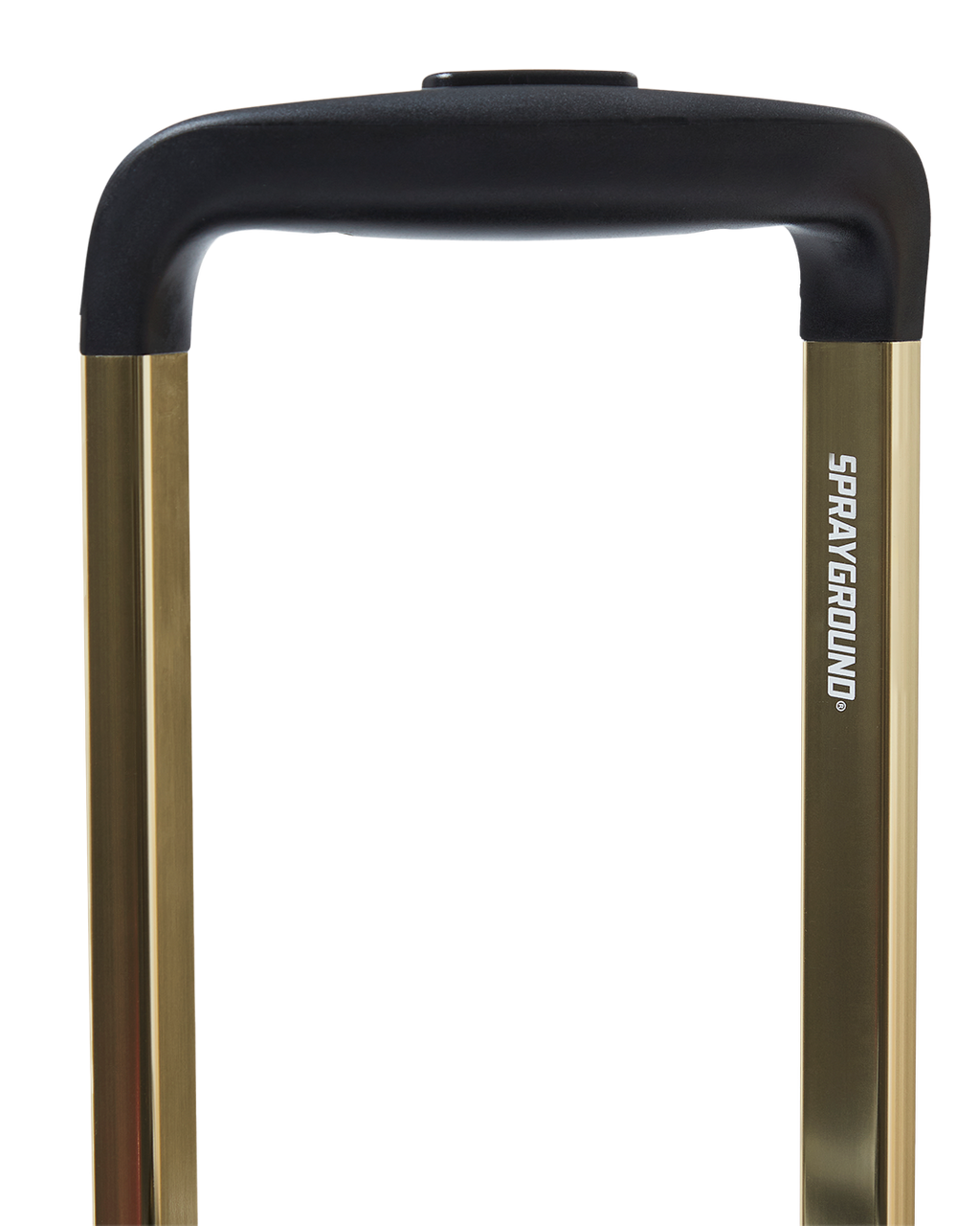 REALITY CHECK SHARKITECTURE CARRY-ON JETBLACK LUGGAGE (GOLD HARDWARE)