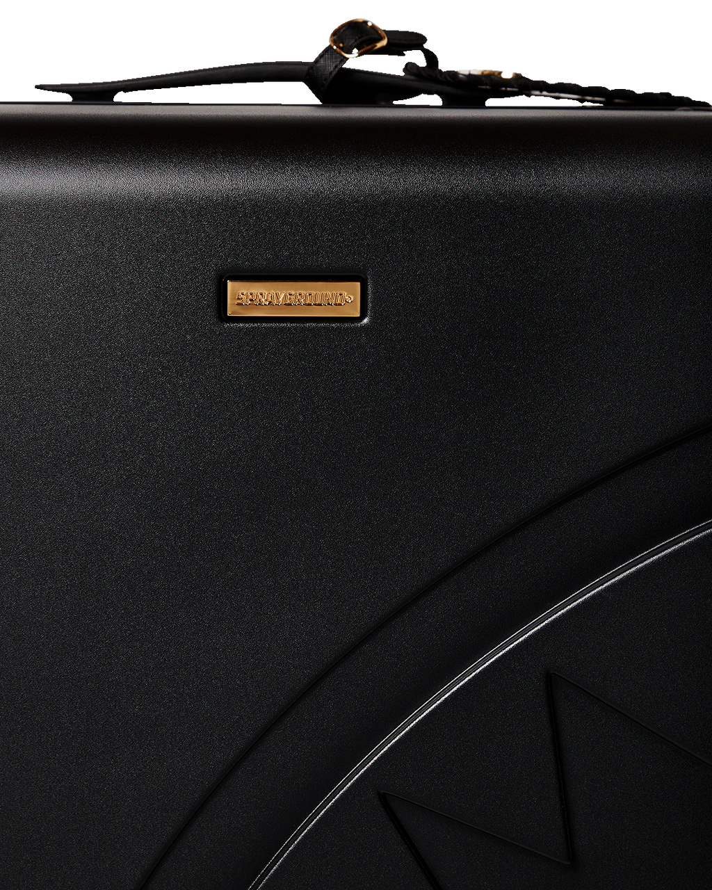 REALITY CHECK SHARKITECTURE FULL-SIZE JETBLACK LUGGAGE (GOLD HARDWARE)