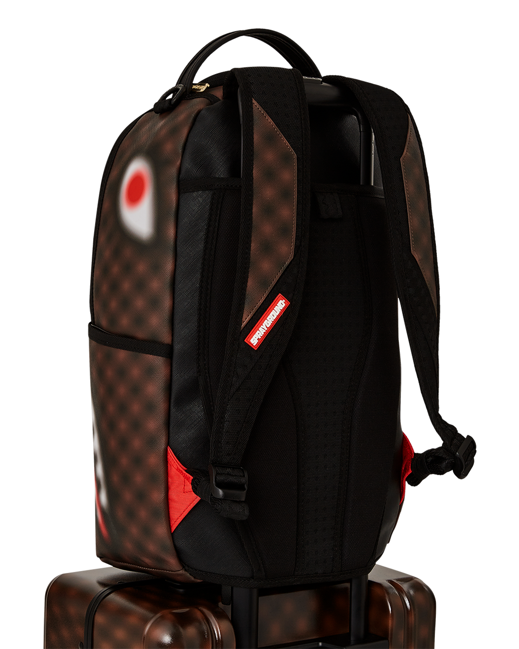 SHARKS IN PARIS BLUR EFFECT CARRY-ON LUGGAGE