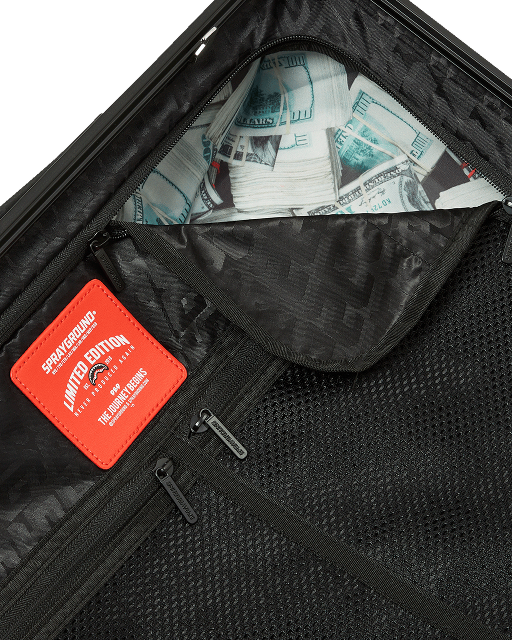 THE PRIVATE JET SHARK CLUB CARRY-ON LUGGAGE