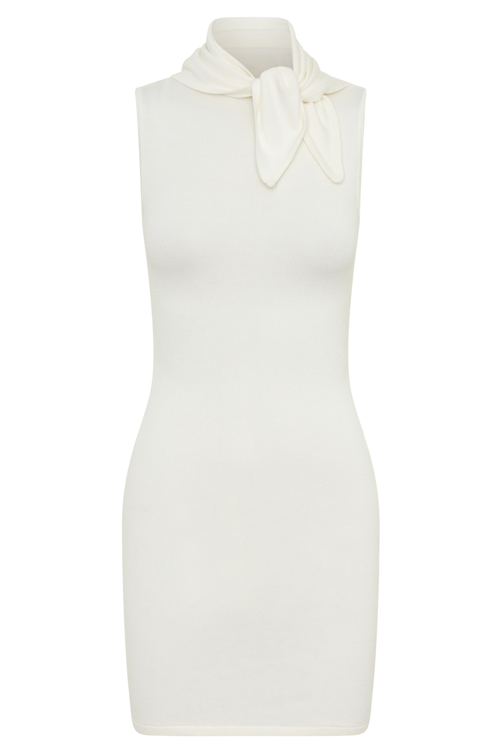 Amilee Scarf Knit Mini Dress - Ivory