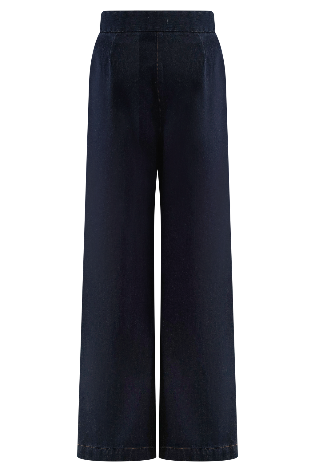 Rayne Wide Leg Denim Jeans - Indigo Blue