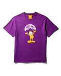 GARFIELD SHARKMOUTH GRAPHIC T-SHIRT (PURPLE)