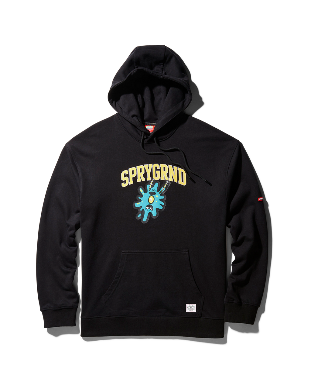 SPONGEBOB SPLAT HOODIE (BLACK)
