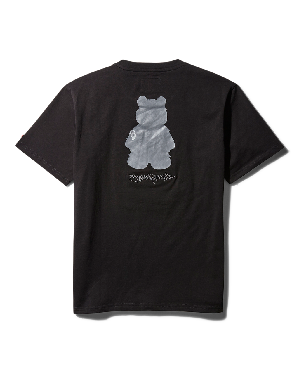 SHORT SLEEVE GRAPHIC MONEY BEAR T-SHIRT (BLACK)