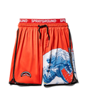 JAPAN WAVE CORTO SWIM TRUNKS (RED)