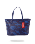 SHARK CHECK (BLUE) TOTE